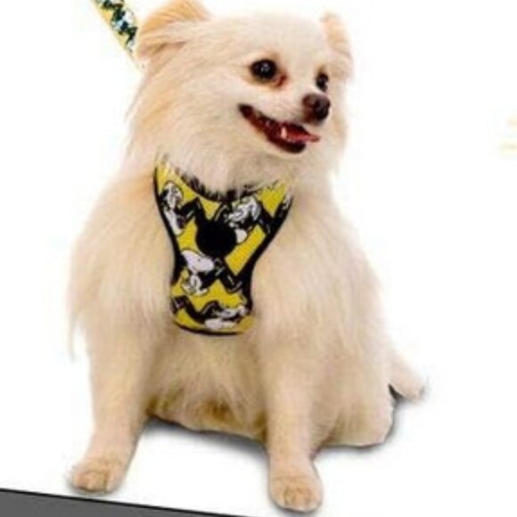 NWT ~ Zoozpets Snoopy Dog Breathable Harness Charlie Brown Yellow (Size: Medium) - Picture 2 of 7